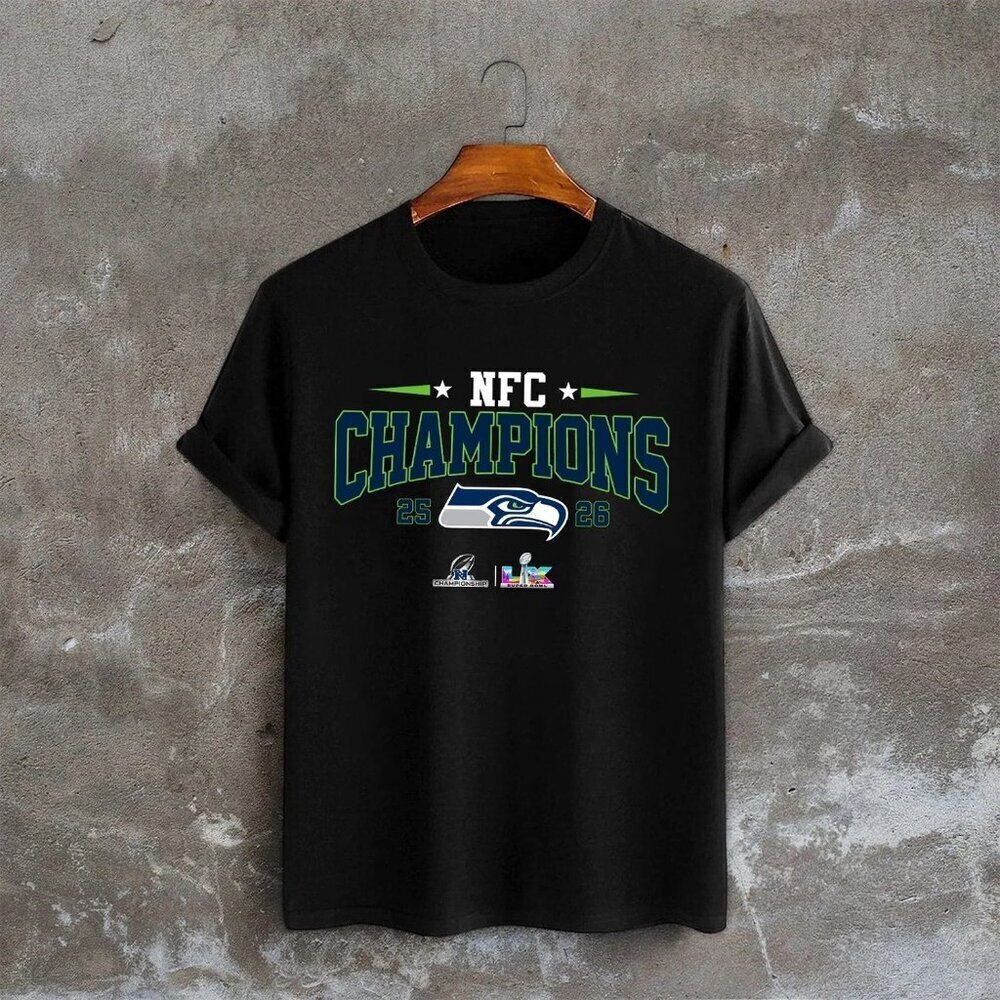 Seattle Seahawks 2025 NFC Champions Shirt
